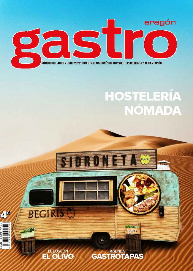 Portada de la revista Gastronómica Gastro Aragón