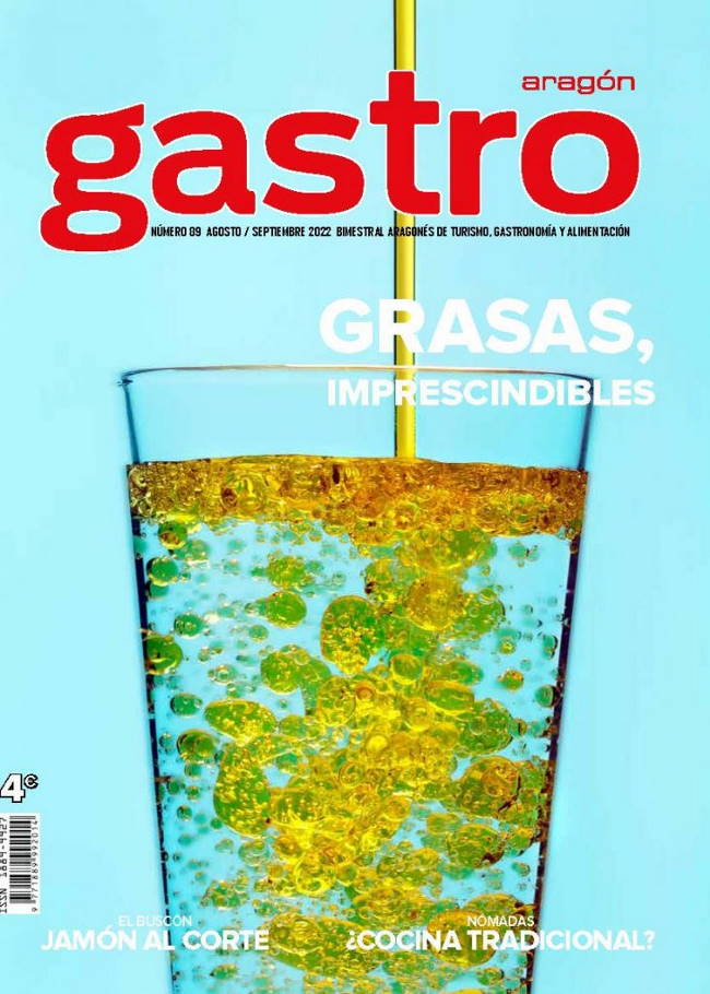 Portada de la revista Gastronómica Gastro Aragón