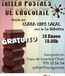 Taller de postres de chocolate (viernes, 18)