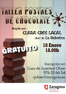 Taller de postres de chocolate (viernes, 18)