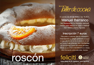 Taller de roscones Feliciti (jueves, 24)