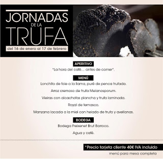 Jornadas gastronómicas de la trufa en La Bastilla (del 16 de enero al 17 de febrero)