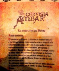 Ámbar Cervesia: Un beso con mucha espuma