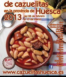 II Certamen de Cazuelitas de la provincia de Huesca (del 28 de febrero al 10 de marzo)