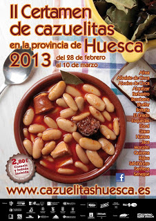 II Certamen de Cazuelitas de la provincia de Huesca (del 28 de febrero al 10 de marzo)