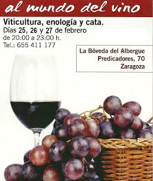 Curso de iniciación al mundo del vino de El Broquel (del 25 al 27 de febrero)