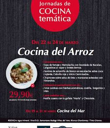 Cocina del arroz (del 22 al 24 de marzo)