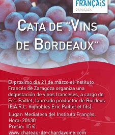 Degustación de vinos franceses (jueves, 21)