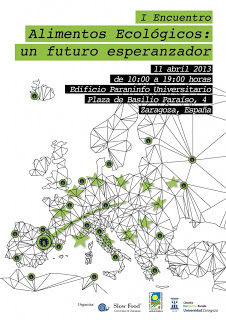 I Encuentro Alimentos ecológicos, un futuro esperanzador (jueves, 11)