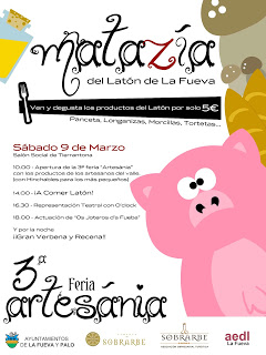 3ª Feria Artesánia (sabado, 9)
