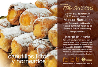 Taller de cocina en Feliciti (jueves, 7)