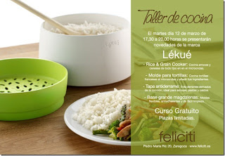 Taller de cocina en Feliciti (martes, 12)