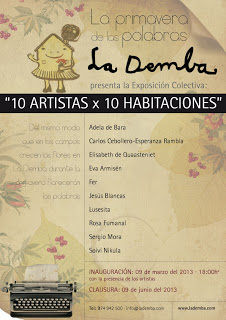 Exposición 10 artistas x 10 habitaciones (del 9 de marzo al 9 de junio)