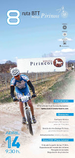 8 Ruta BTT Bodega Pirineos y cata de vinos (días 13 y 14)