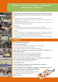 Jornada en la Facultad de Veterinaria sobre cómo innovar en ciencia y tecnología de los alimentos (martes, 7)