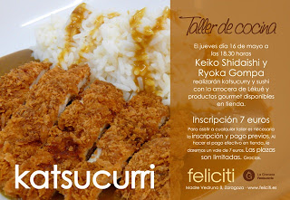 Taller de cocina en Feliciti (jueves, 16 de mayo)