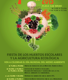 Fiesta de los huertos escolares y la agricultura ecológica (sábado, 1 de junio)