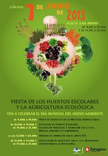 Fiesta de los huertos escolares y la agricultura ecológica (sábado, 1 de junio)