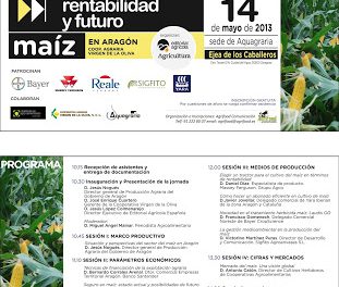 Jornada sobre la rentabilidad y futuro del maíz (martes, 14)