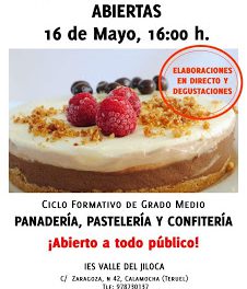 Calamocha, jornadas puertas abiertas muy dulces (16 de mayo)