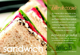 Taller de cocina en Feliciti (martes, 4 de junio)