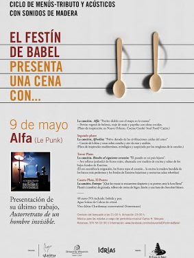 Una cena con… acústicos con sonidos de madera (jueves 16 y 23 de mayo; 6 y 20 de junio)