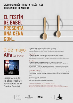 Una cena con… acústicos con sonidos de madera (jueves 16 y 23 de mayo; 6 y 20 de junio)