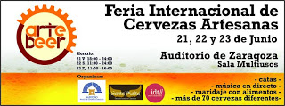 Artebeer, feria internacional de cerveza artesana (del 21 al 23 de junio)