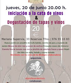 Tapas y vinos (jueves, 20)