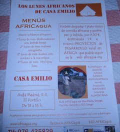 Lunes africanos en Casa Emilio (lunes)