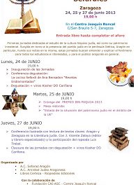 I Jornadas Culturales Sefardíes (del 24 y 27 de junio)