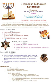 I Jornadas Culturales Sefardíes (del 24 y 27 de junio)