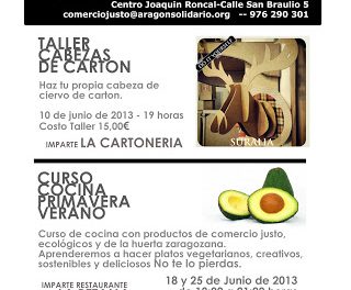 Curso de cocina vegetariana (martes, 18 y 25 de julio)