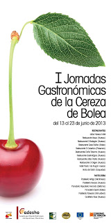 Jornadas gastronómicas de la cereza de Bolea (del 13 al 23 de junio)