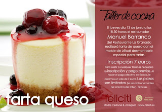 Taller de cocina (jueves, 13 de junio)