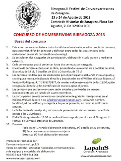 Concurso de Homebrewing (hasta el 2 de agosto)