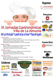 Jornadas gastronómicas (Del 15 al 18)