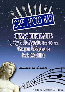 Cenas musicales (del 1 al 3 de agosto)