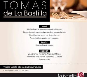 Tomas de La Bastilla estivales (verano)