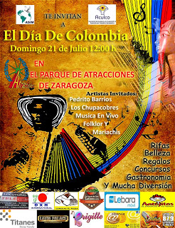 Día de Colombia (domingo, 21)