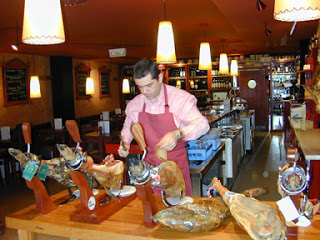 Clase de corte de jamón a cuchillo (jueves, 18)