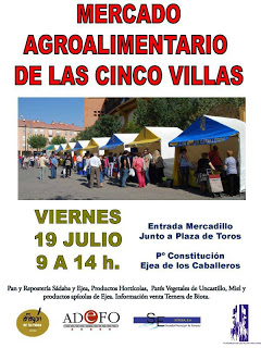 Mercadillo agroalimentario (viernes, 19)