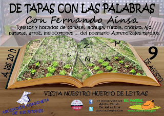 Tapas y letras  (viernes, 9)