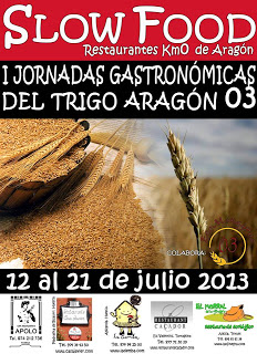 Jornadas gastronómicas del trigo Aragon 03 (del 12 al 21 de julio)