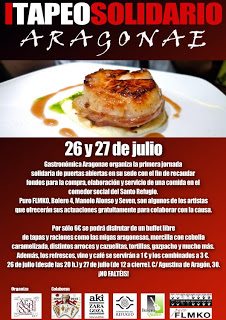 Tapeo solidario (26 y 27 de julio)