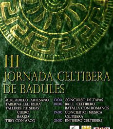 III Jornada celtíbera (sábado, 10)