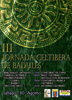 III Jornada celtíbera (sábado, 10)