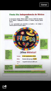 Fiesta mexicana (domingo, 15)