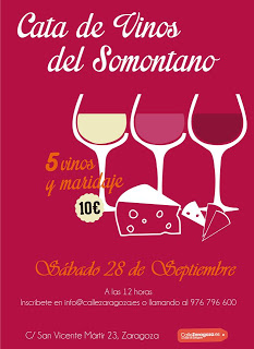 Cata de vinos de la DOP Somontano (sábado, 28)