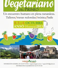 Festival vegetariano del Pirineo (del 4 al 6de octubre)